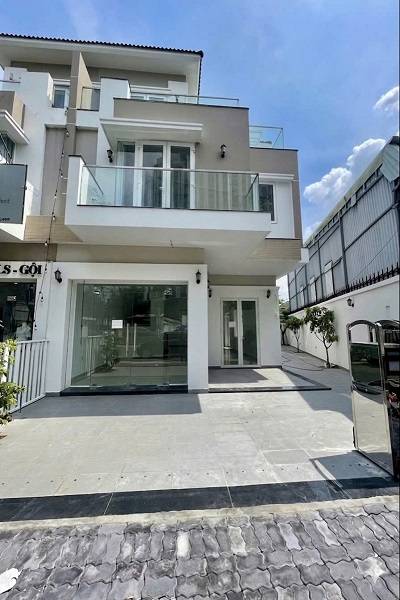 Cho thuê nhà mặt tiền đường Liên Phường khu Merita Khang Điền, TP Thủ Đức